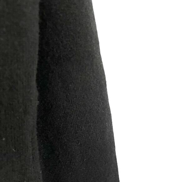 Brodie Fine 100% Cashmere Crewneck Button Back Black Sweater Size Small - Picture 4 of 9